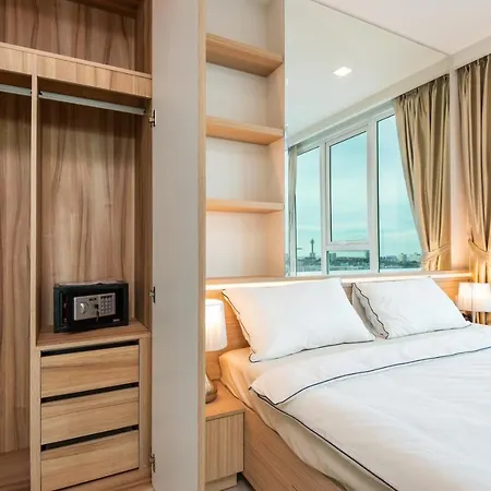 Rare Panoramic Sea, City & Mountain Views - Xxl Balcony - Free Fast Wifi - Pool - City Garden Tower 2317 Pattaya Exterior photo