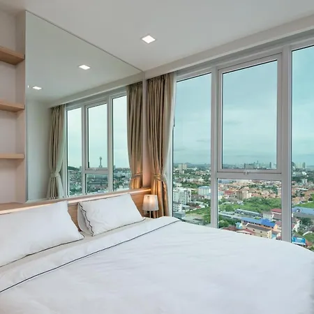 Rare Panoramic Sea, City & Mountain Views - Xxl Balcony - Free Fast Wifi - Pool - City Garden Tower 2317 Pattaya Exterior photo